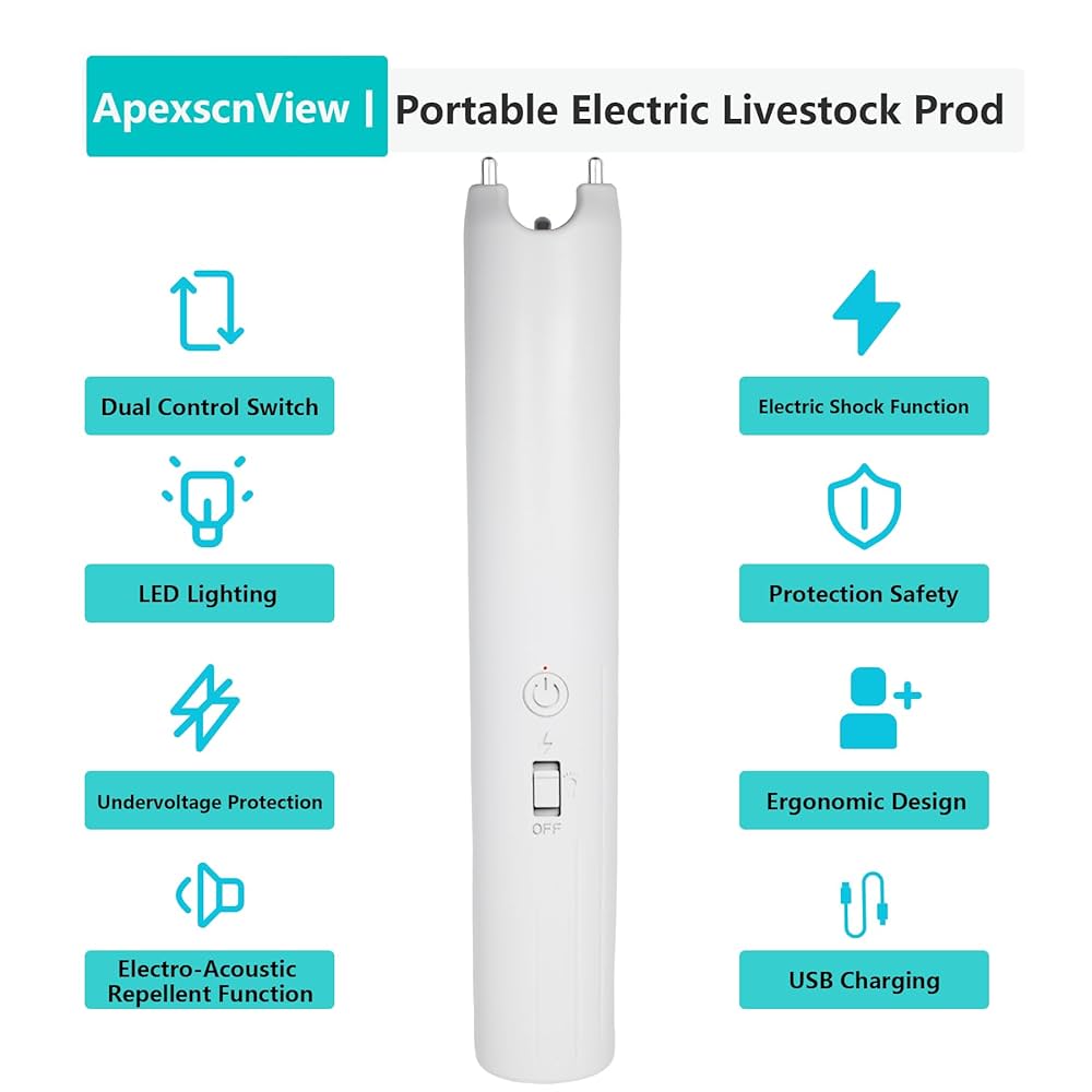 Amazon.com: Portable Cattle Prod, Pocket Sized Handheld